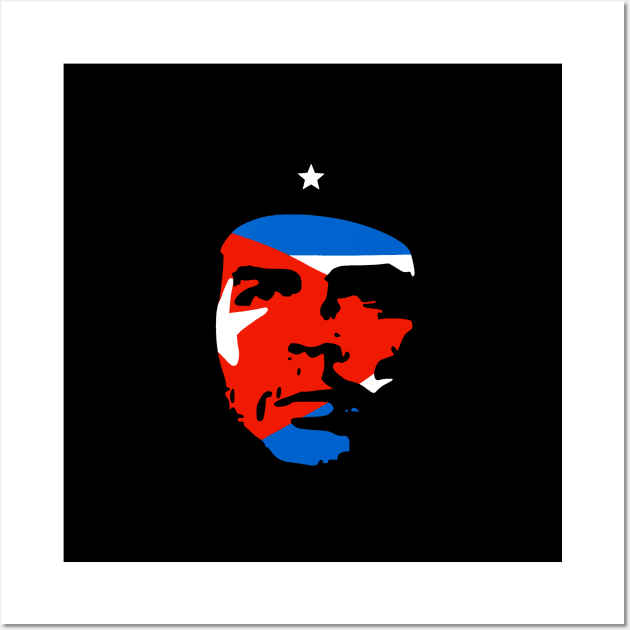 Che Guevara Rebel Cuban Guerrilla Revolution T-Shirt Wall Art by HiDearPrint